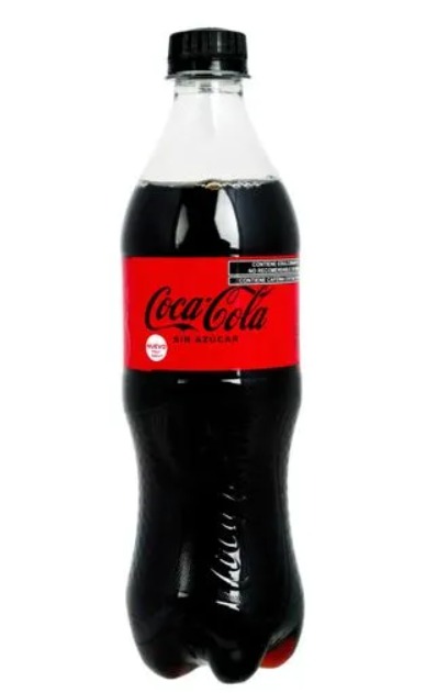 Coca Cola Sin Azúcar 500 ml 